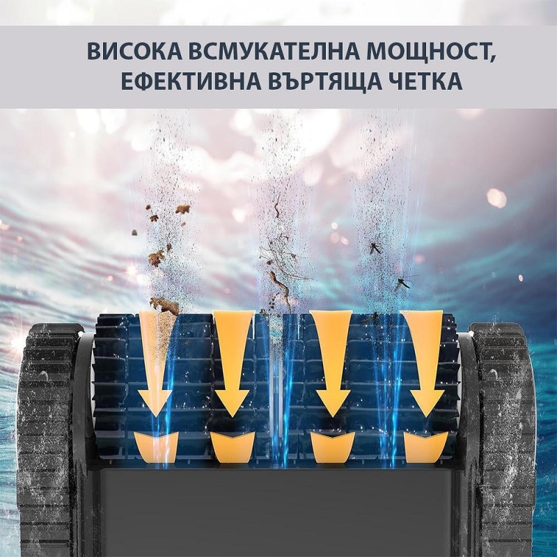 Безкабелен робот за басейни Wybot C1 Pro